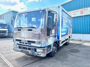 IVECO EuroCargo 75 E12 FULL STEEL CHASSIS WITH BOX (EURO 2 / MANUAL GE box truck