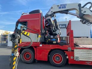 Volvo FH 480 8x4 | Pesci SE615 - 8 extensions with winch and jib 4 ext box truck