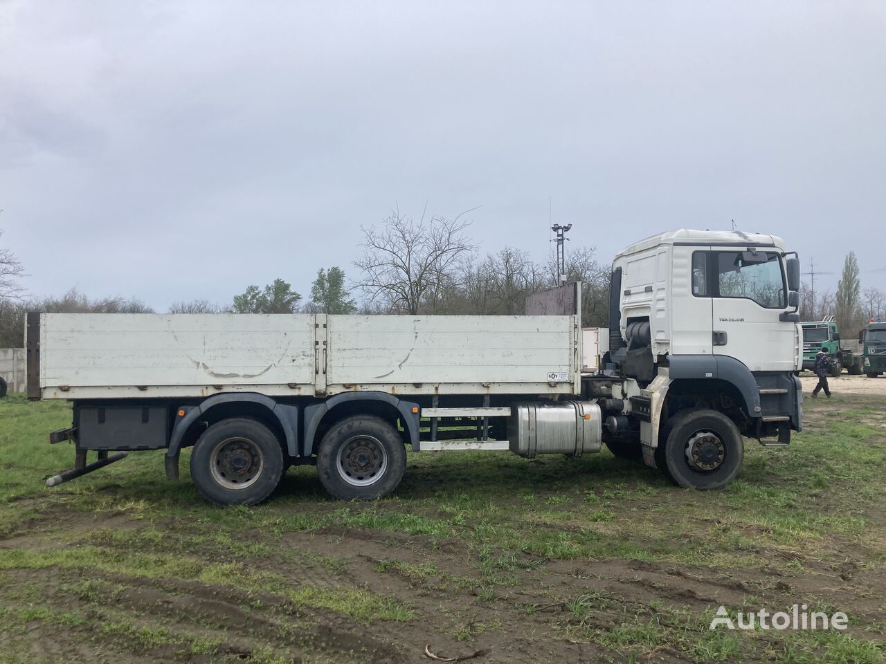 MAN TGA 26.410 6x6 full steel chassis truck