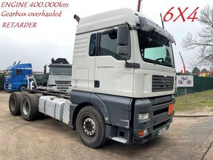 MAN TGA 33.480 6x4 MANUAL GEARBOX ZF - RETARDER - 13T AXLES - EURO 4 chassis truck