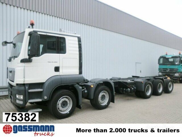 new MAN TGS 50.480BB 10x4 Retarder, 3-f.NA chassis truck