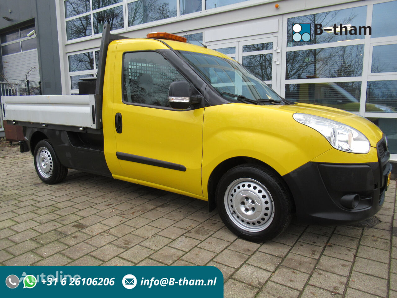 FIAT Doblò 1.3 M-Jet 66KW Maxi PICKUP airco - klima flatbed truck < 3.5t