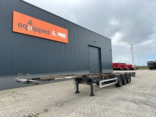 Schmitz Cargobull 45FT HC, Scheibebremsen, Liftachse, vorne + hinten + Stoßstange  container chassis semi-trailer