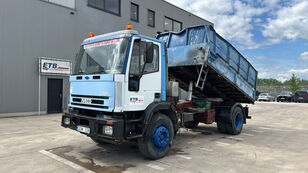 IVECO Eurocargo 170 e 18 (STEEL SUSPENSION & MANUAL PUMP / LAMES & POM dump truck