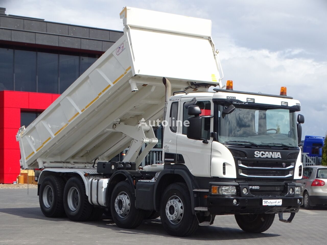 Scania P 450 dump truck