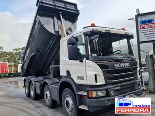 Scania P400 8x4 basculante 2014 retarder dump truck