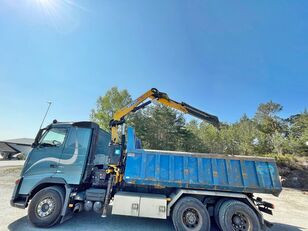 Volvo FH12 460 *6x2 *DUMPER + crane EFFER 165 + GRAB dump truck