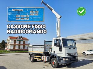 IVECO ML130E + GRU E RADIOCOMANDO flatbed truck