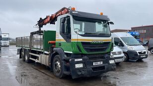 IVECO STRALIS 360  flatbed truck