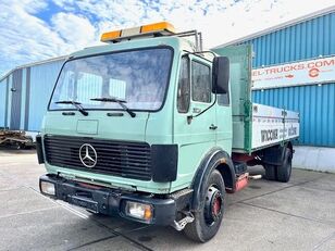Mercedes-Benz SK 1624 V8 SLEEPERCAB WITH OPEN BOX (ZF-MANUAL GEARBOX / FULL ST flatbed truck