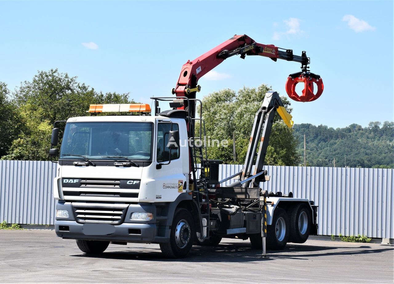 DAF CF 85.340 hook lift truck