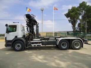 Scania 124G420 hook lift truck