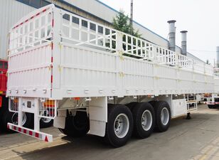 new Side Loading Animals Transport Cargo Semi Trailer Price - S livestock semi-trailer