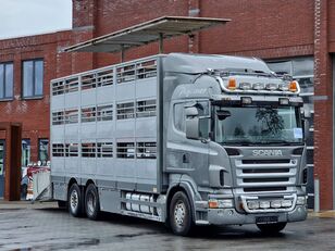 Scania R380 Highline 6x2*4 - Berdex 3 deck livestock - Loadlift - Elect livestock truck