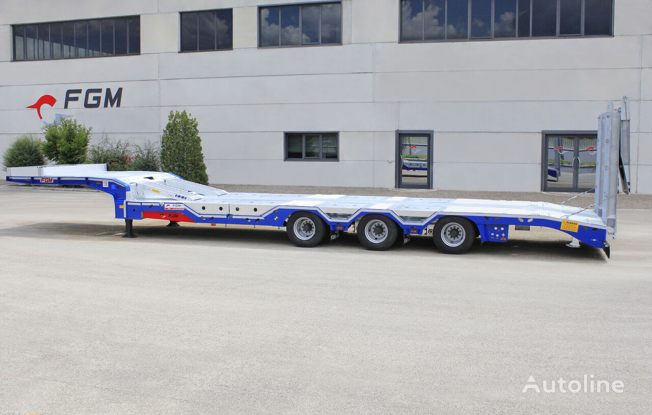 new FGM 37 low bed semi-trailer