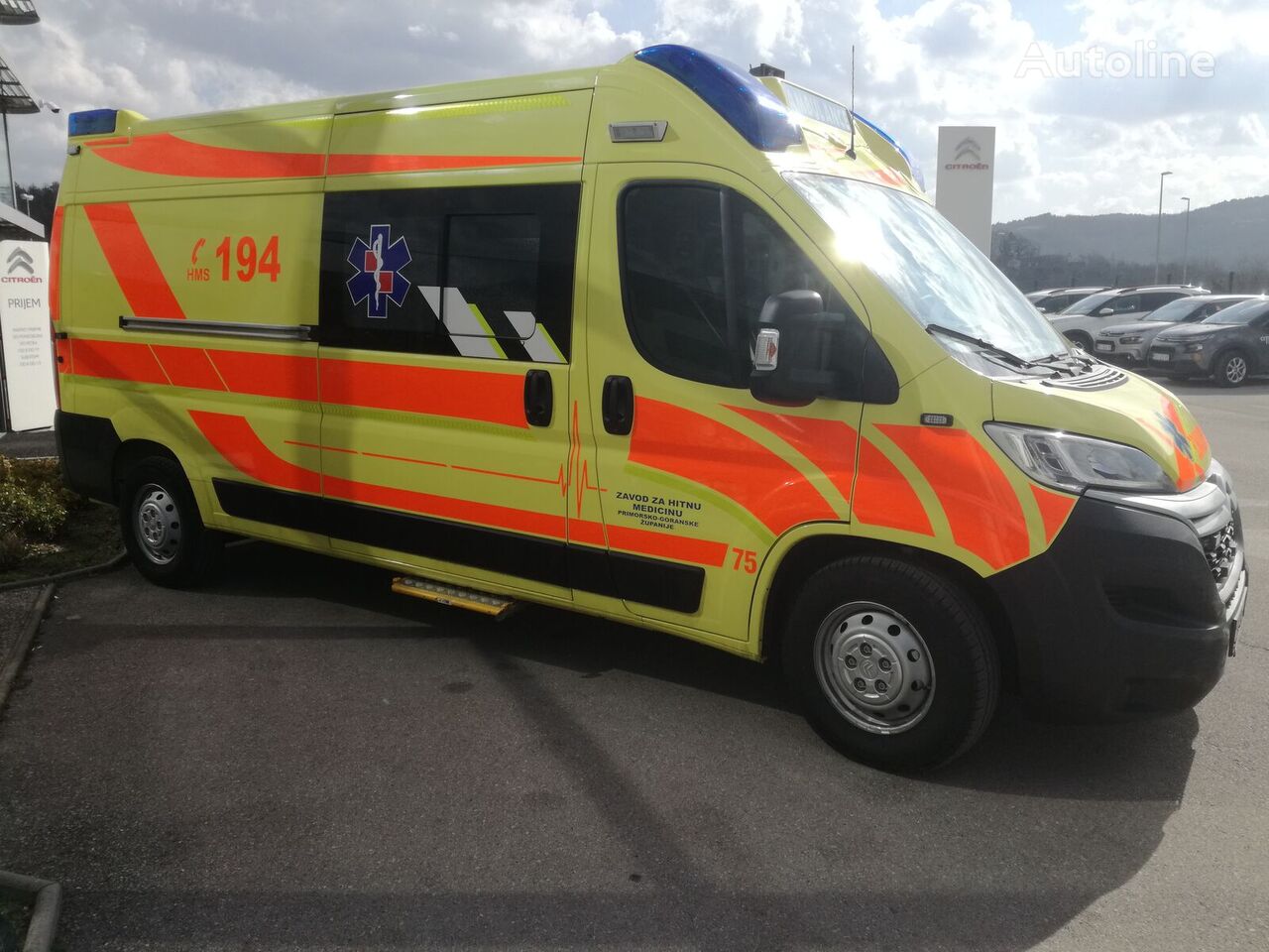 new Citroen Jumper L3H2 ambulance