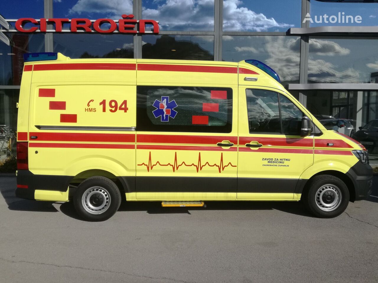 new Volkswagen Crafter L3H2 ambulance