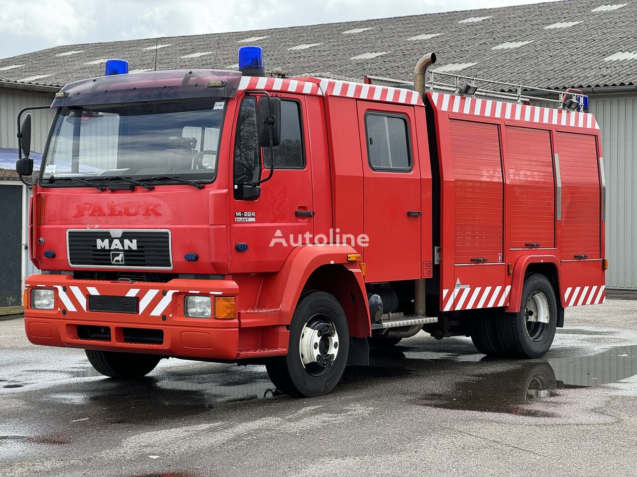 MAN 14.224 H.F.NIELSEN - RUBERG 2.000 Liter fire truck