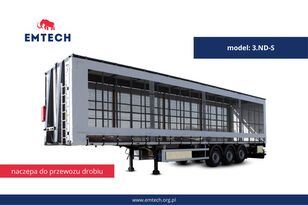 new Emtech SERIA ND, MODEL: 3.ND-S poultry semi-trailer