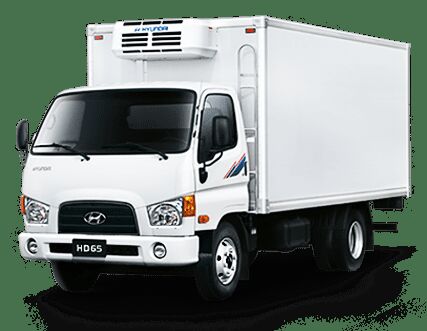 new Hyundai HD65 4WD refrigerated truck