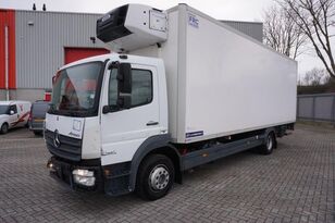 damaged Mercedes-Benz ATEGO 1221 / RUNNING / LOW KM'S / CARRIER / AUTOMATIC / LOAD LIF refrigerated truck