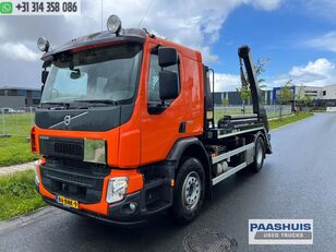 Volvo FE 350 4x2 E6 HYVA 14 TONS PORTAAL skip loader truck