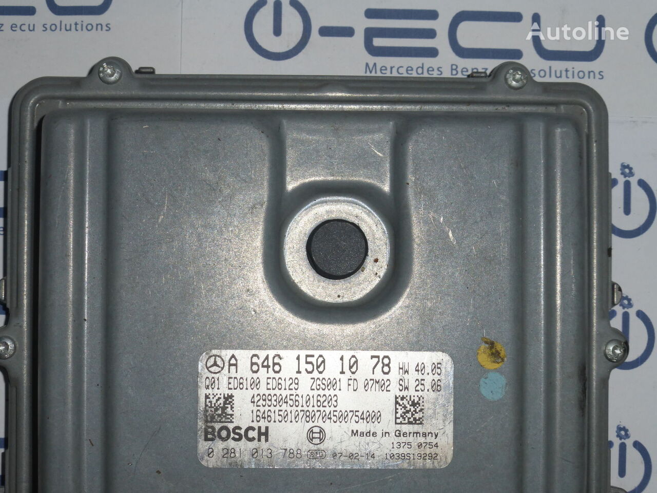 Bosch control unit for Mercedes-Benz VITO 639 automobile