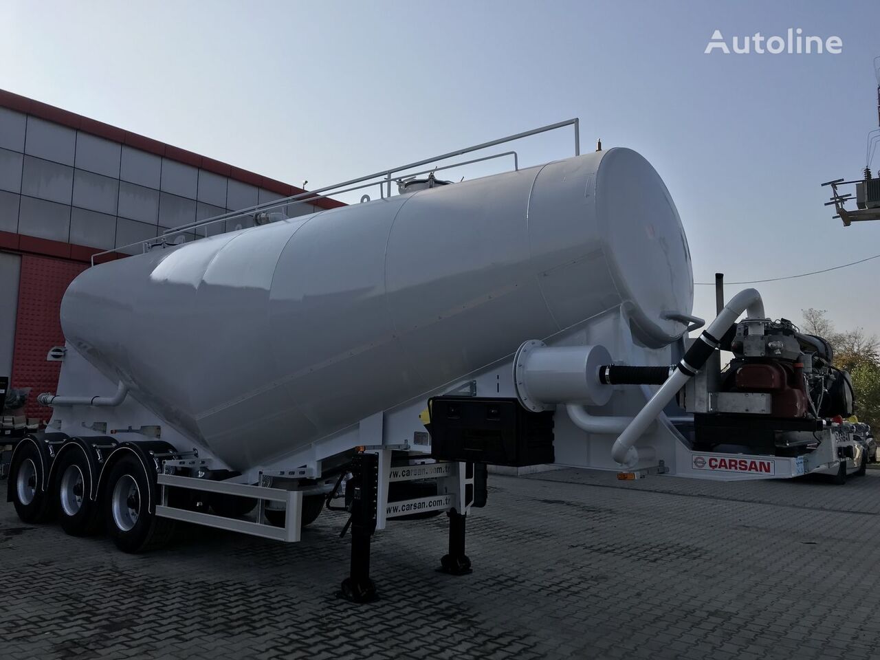 Çarsan VAKUMLU SİLOBAS  cement tank trailer