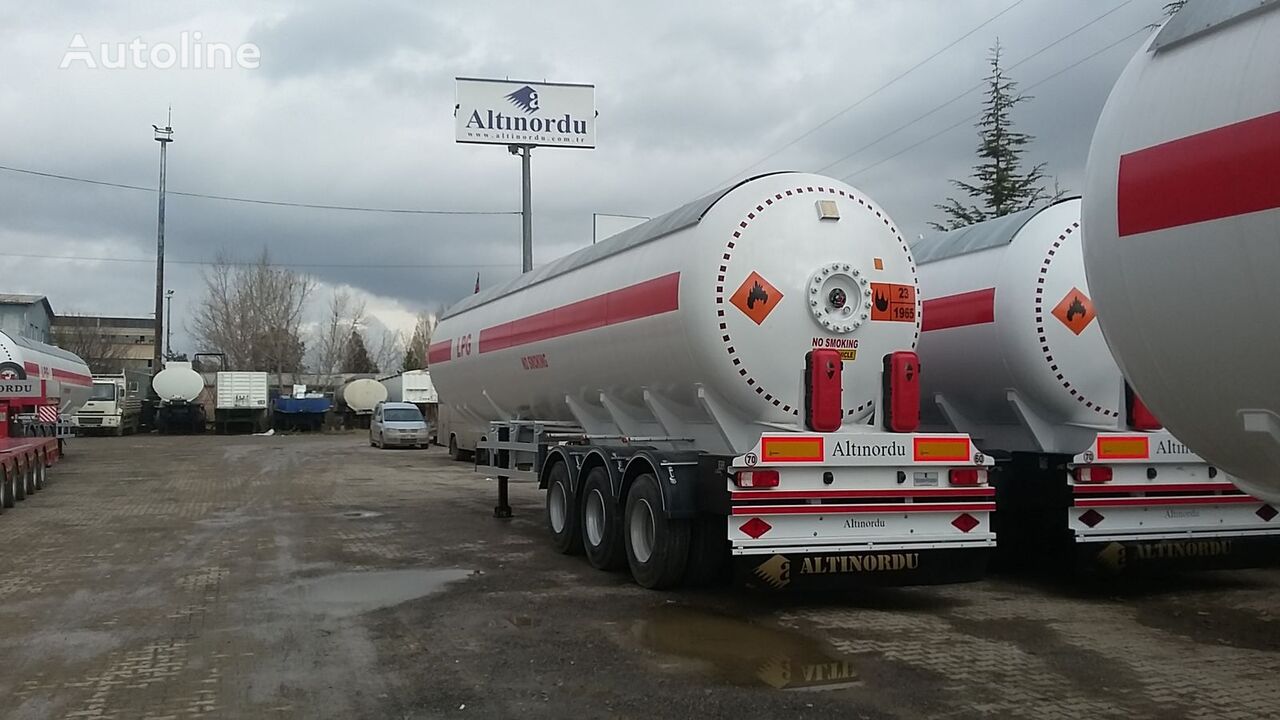 new Altinordu PRODUCER SINCE 1972, 3 AXLE , 60 M3 LPG/GAS ROAD TANKER gas tank trailer