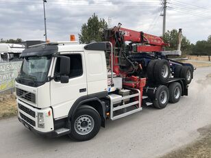 Volvo FM 480 KM 6x4 Z Dzwigiem Diebolt KOMPLET Sprowadzony ze Szwajcar timber truck