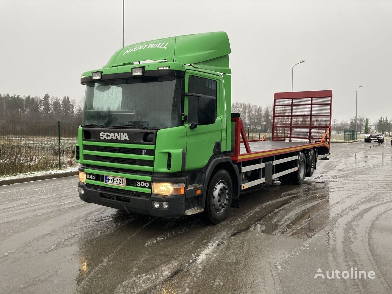 Scania 94 tow truck