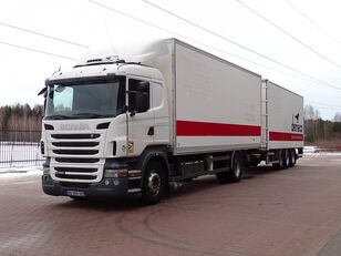 SCANIA R 360 box truck + trailer
