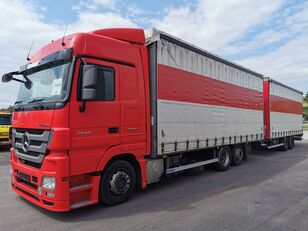 MERCEDES-BENZ ACTROS 2544 L/NR tilt truck + tilt trailer