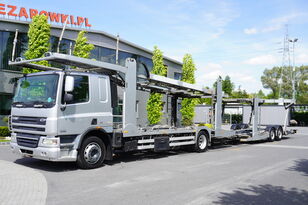 DAF CF 75 360 , E5 , 4x2 ,MEGA , LOHR , retarder , sleep cab  tow truck + trailer