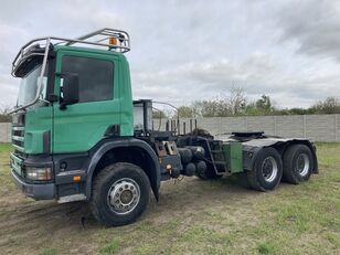 Scania P420 6x6 Transport BE NL DE Hafen mit prais truck tractor